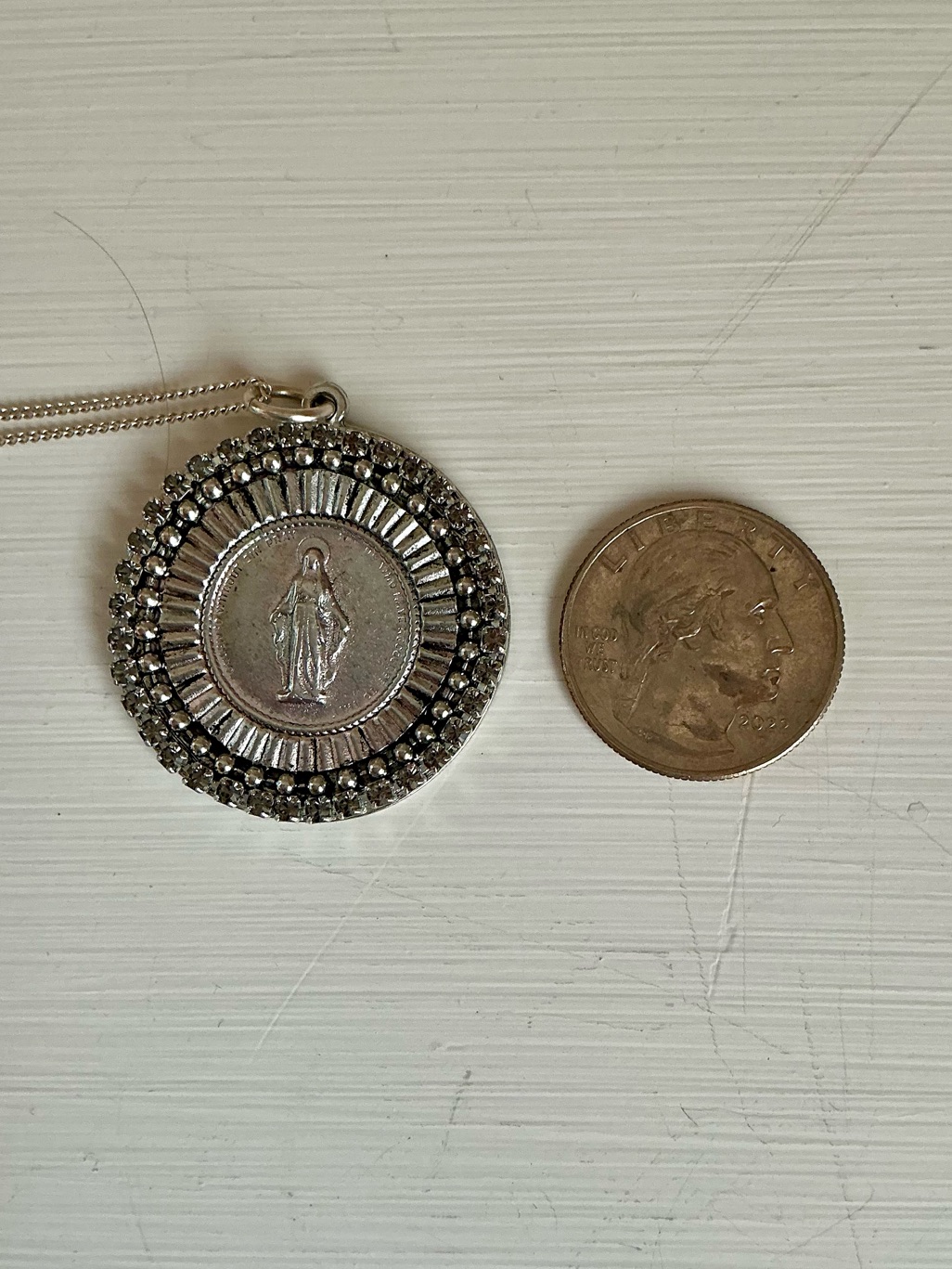 Virgins Saints & Angels Vsa Disco Virgin Charm Necklace Vsa Nwt — image 5 of 5